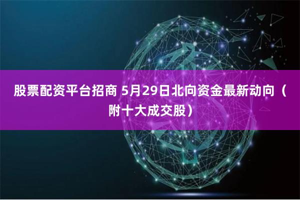 股票配资平台招商 5月29日北向资金最新动向（附十大成交股）